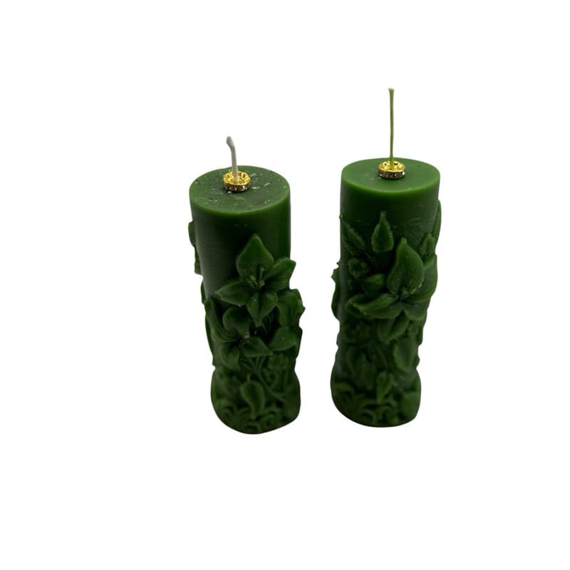 Vela Aromática Artesanal Jardim Encantado | Blend Vegetal | Decoração Elegante