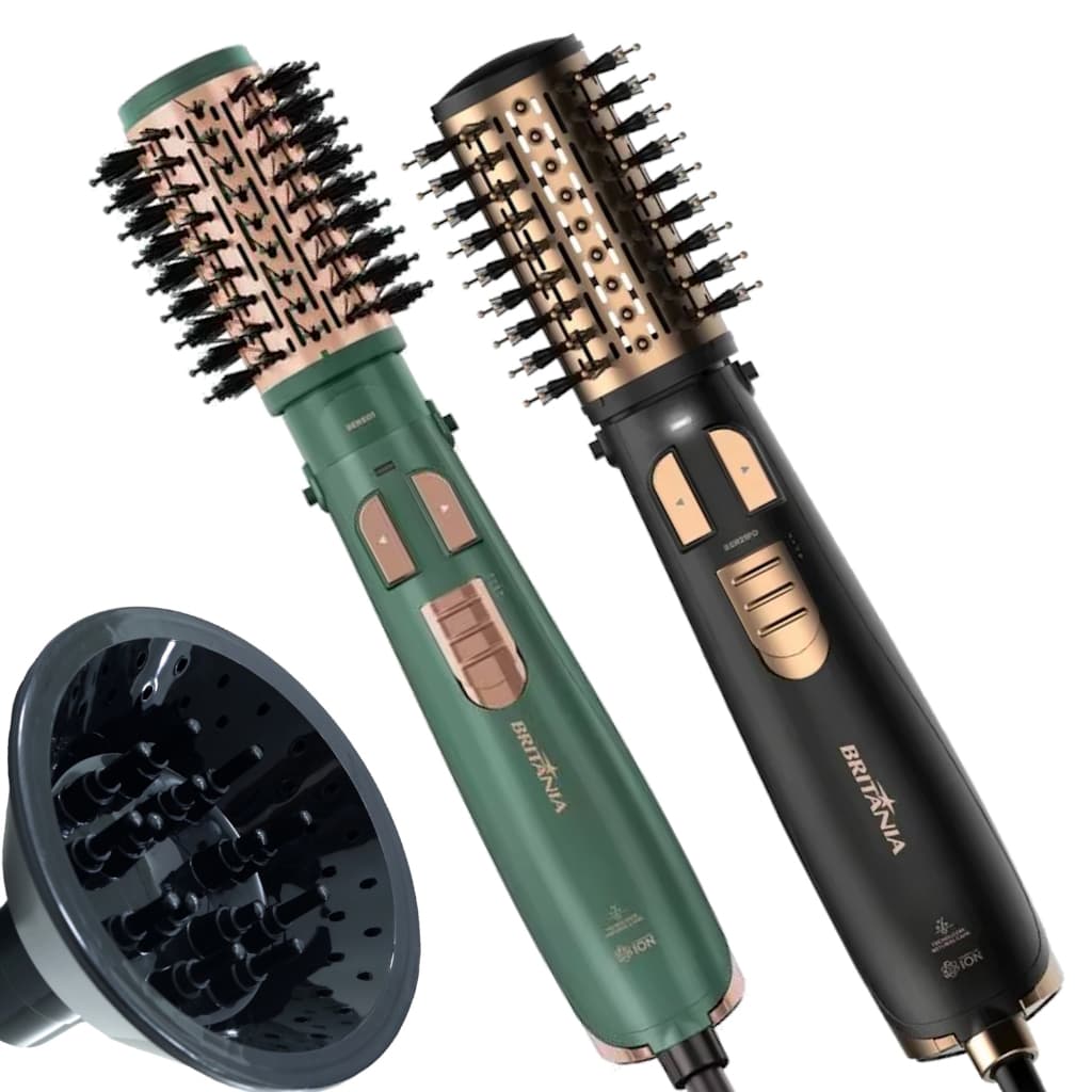 Difusor Definidor De Cachos Escova Rotativa Britânia BER21PD BERE01 Philco Mondial Conair Cadence
