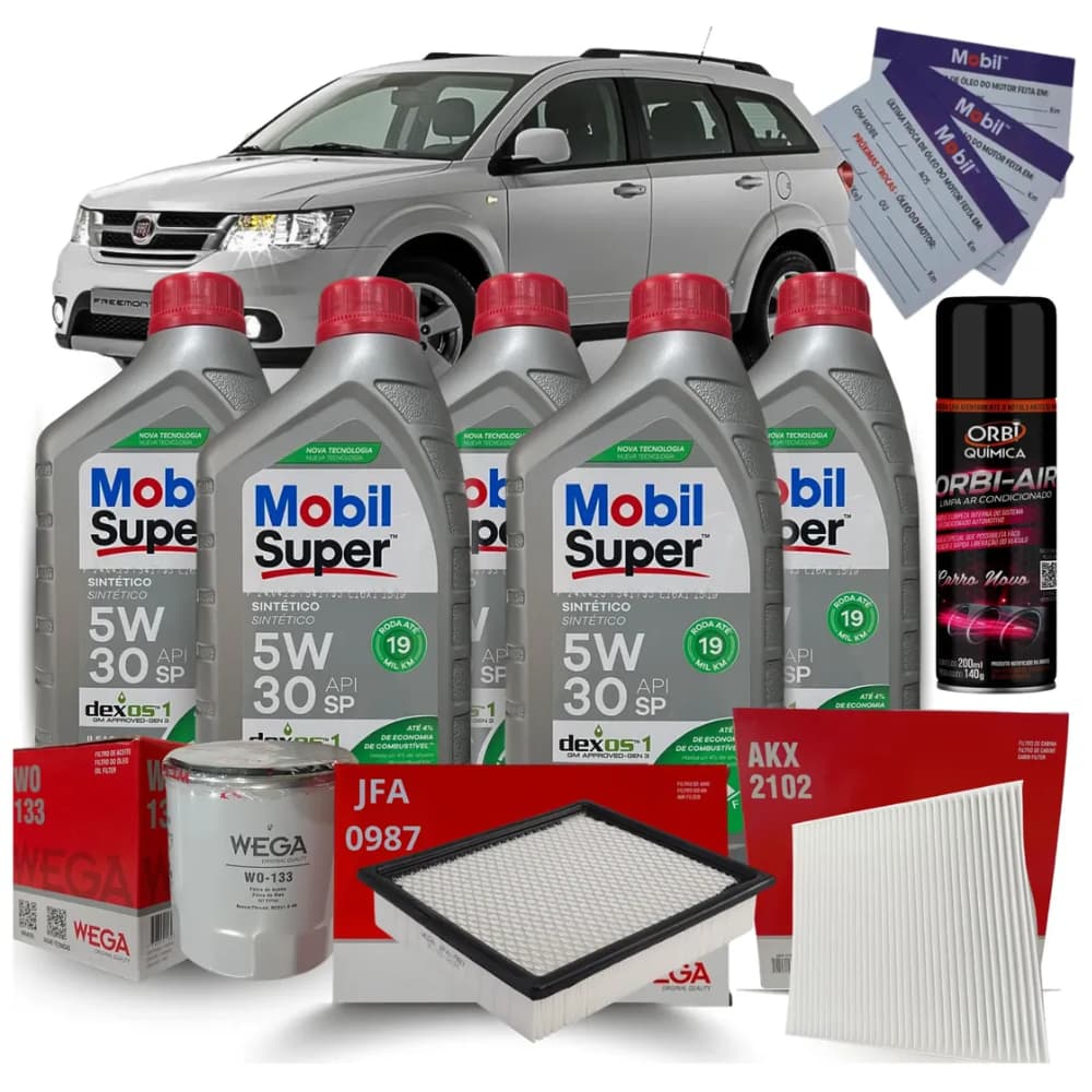 Revisão Troca Óleo Freemont 2.4 16v Gasolina 2011 2012 2013 2014 2015 2016