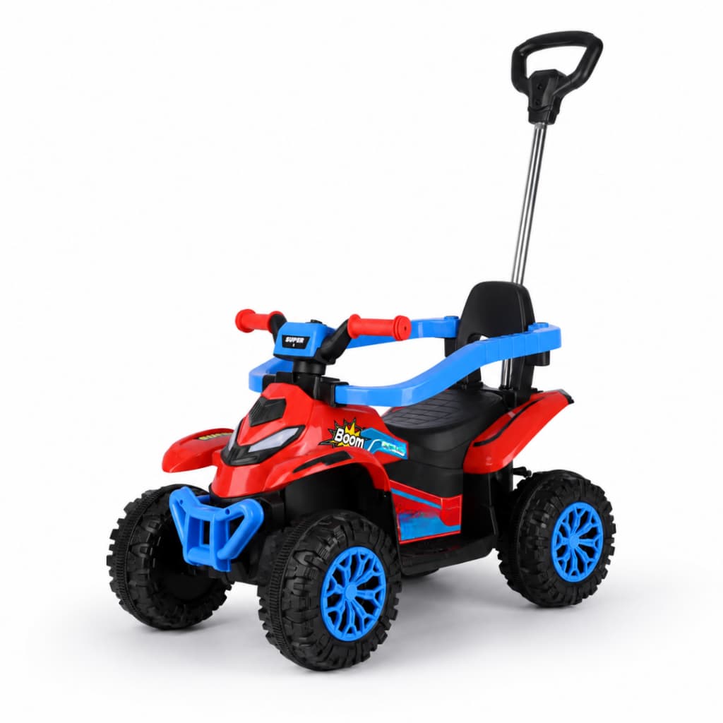 Quadriciclo Elétrico ATV Spider 6V Bluetooth Com Haste Infantil Original