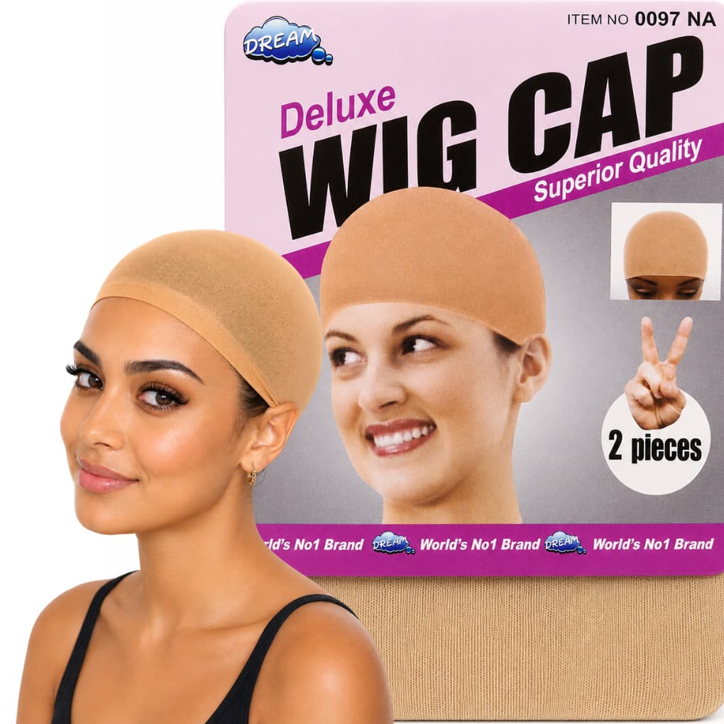 2 Unidades Touca Wig Cap Para Colocação De Peruca Front Ou Full Lace