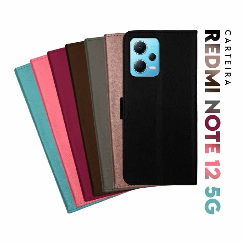 capa case capinha carteira flip cover couro sintético cores