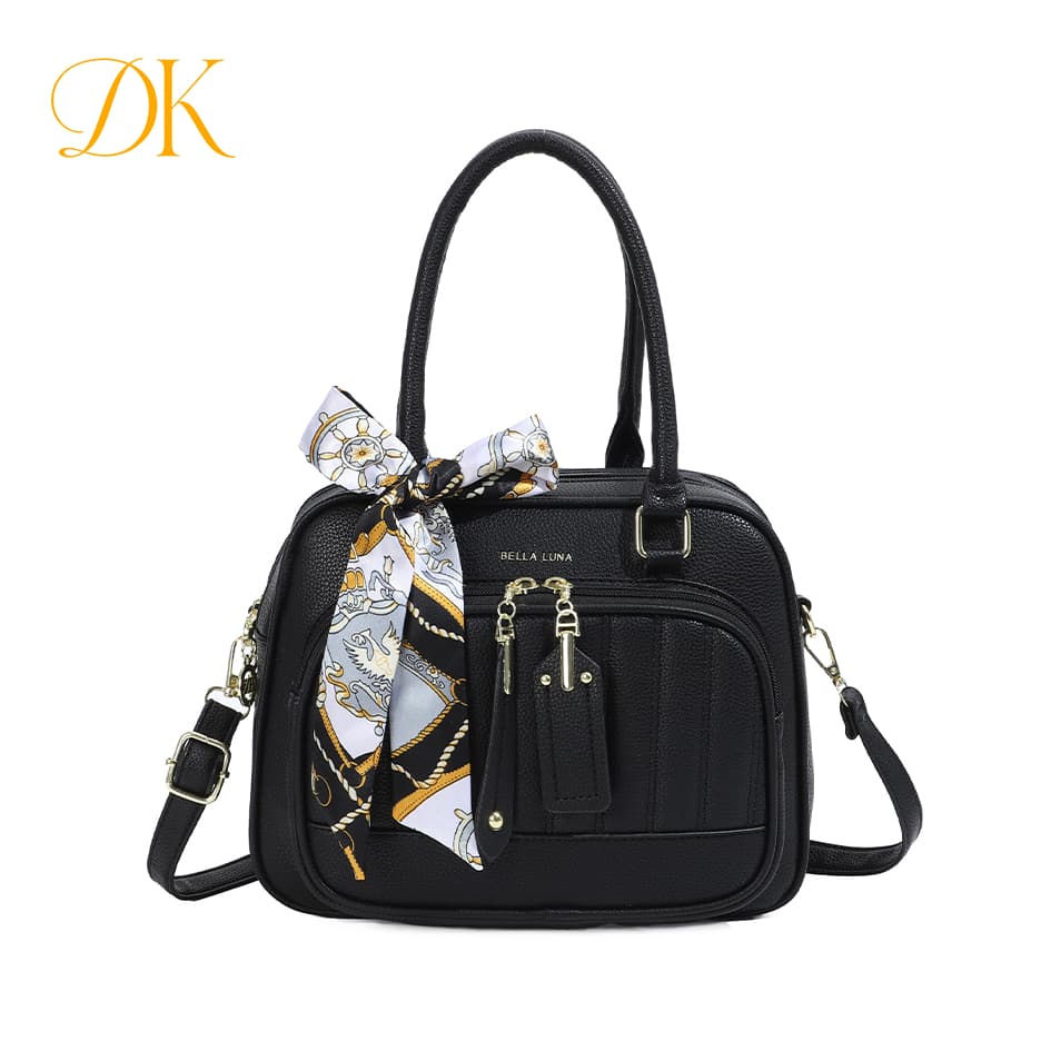 DUKE Bolsa Feminina Elegante para Trabalho, Couro Macio, Múltiplos Compartimentos, - Presente Ideal DEC6189