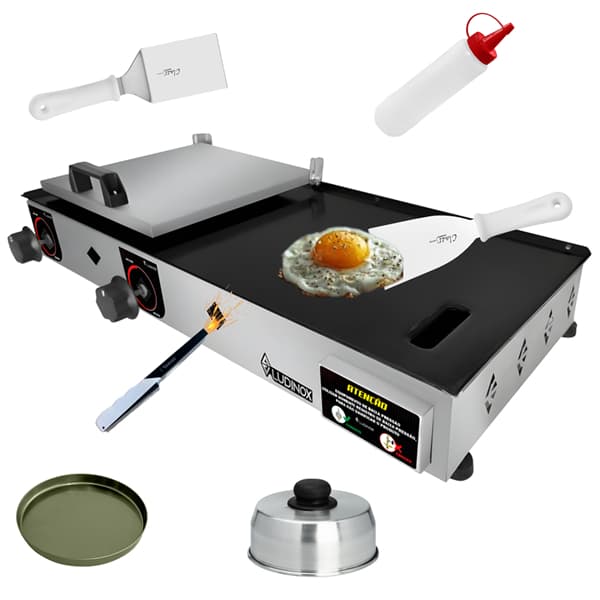 Kit Chapa Lanches 70x30 Semi Profissional +  ACESSÓRIOS ÚTEIS