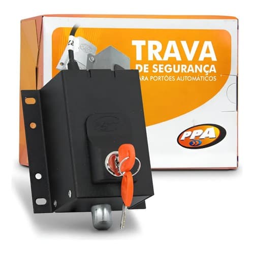 Trava Eletromagnética Ppa Dog Steel Para Portão