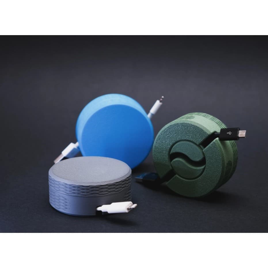 Organizador De Cabos Reutilizável Porta Fios Para Carregadores E USB