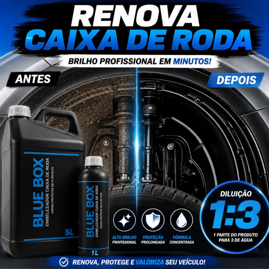 Verniz Embelezador Caixa De Roda Alto Brilho Renovador Plasticos Automotivo Protetor Profissional