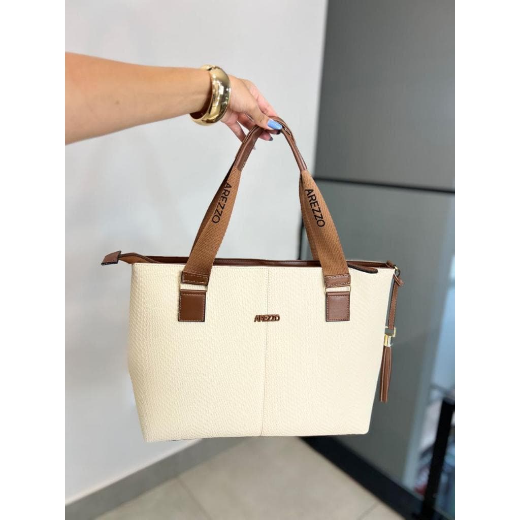 Bolsa Feminina Grande de Ombro Tote Premium Perfeita para Trabalho/Faculdade Cabe Notebook + Brinde Carteira/Alça Longa