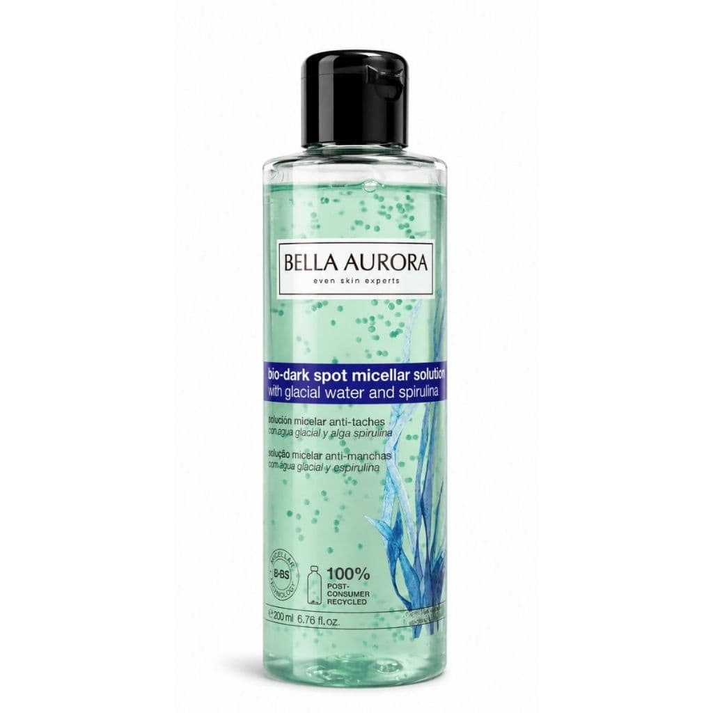 Solução Micelar Facial Antimanchas 200ml Bella Aurora Água Micelar Limpeza e Remoção de Maquiagem