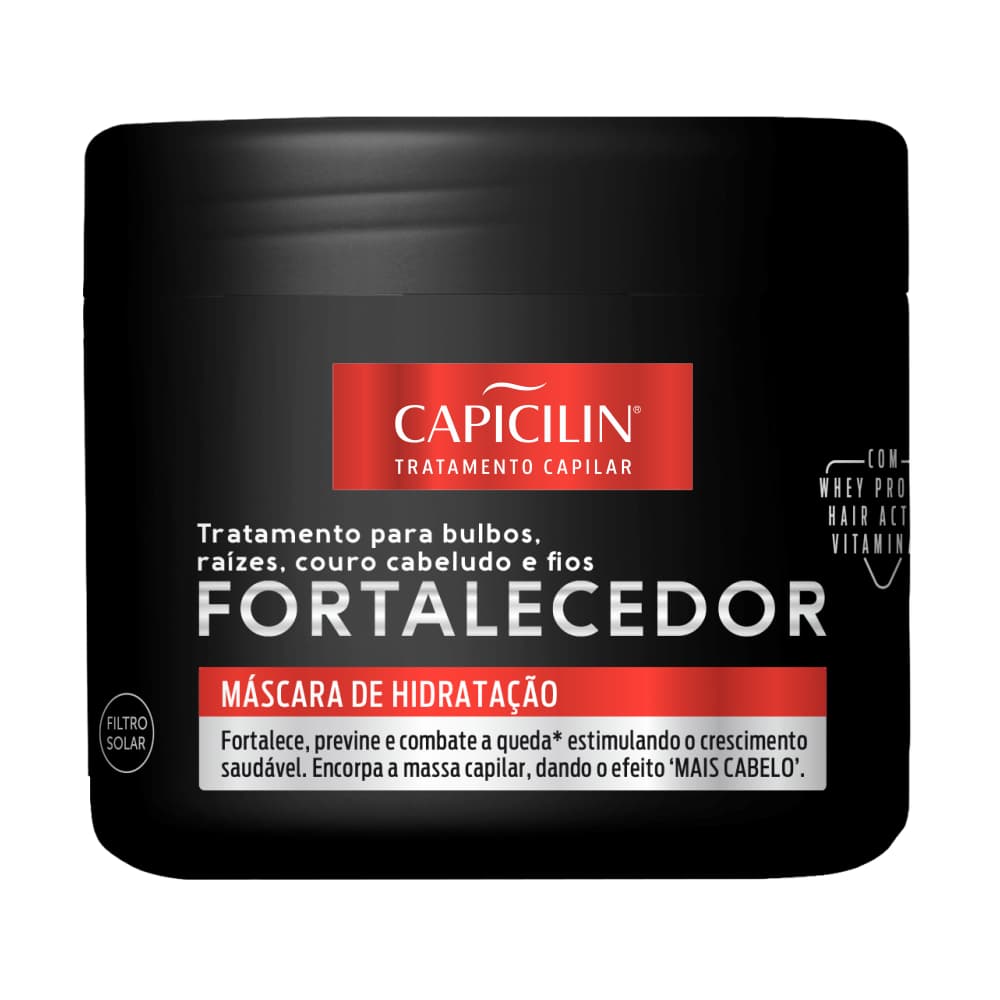 Máscara De Hidratação Fortalecedor 350g Capicilin