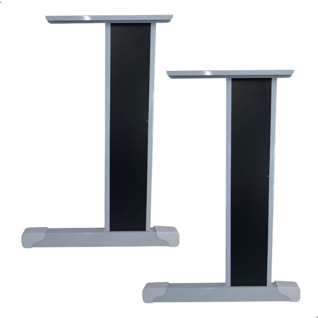 Par Pé Para Mesa Base Metalon Aço Carbono Mesa Escritório Home Office Bancada Sobrepor