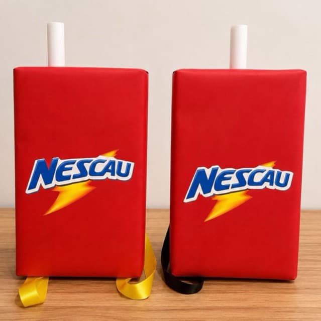 Mochila Maluca NESCAU Infantil 40x24cm| Já Pronta