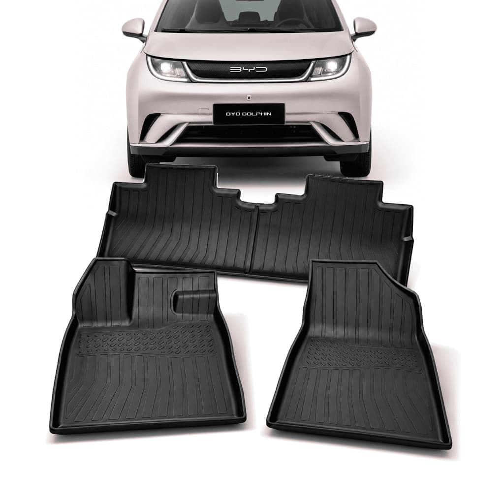 Tapete Borda Elevada Borracha Byd Dolphin GS Plus Se 2023 2024 2025 2026 Não Suja