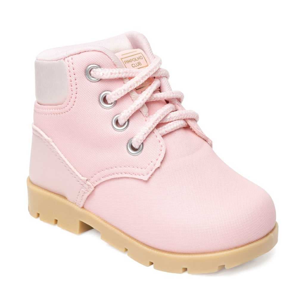 Bota Infantil Menina Coturno Neném Pimpolho Botinha Baby