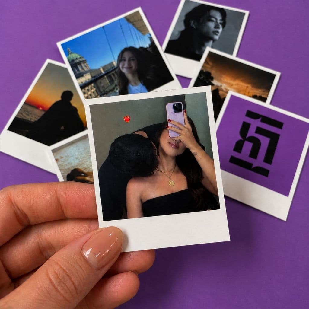Mini Fotos Polaroids Cabe na Capinha - Alta qualidade - Envio em 24h