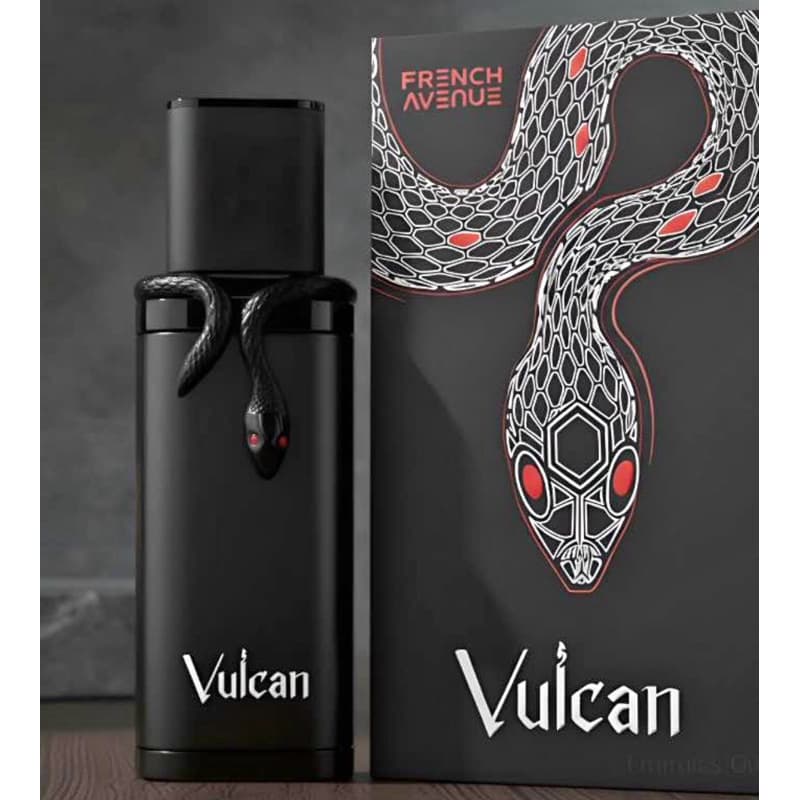 Perfume Vulcan Black original 100ml/ Perfume árabe masculino alta ficção