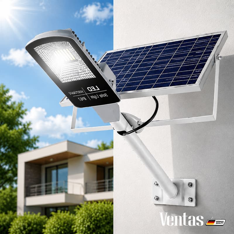 Ventas Poste de Iluminação Solar LED Extragrande 15000W IP67 À Prova D'água Luminária Área Externa
