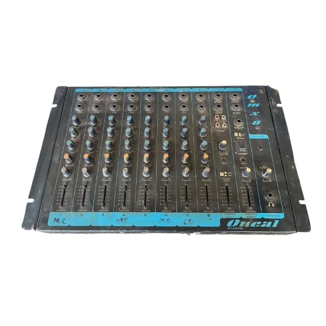 Mesa De Som Oneal OMX8 8 Canais Mixer Áudio Analógica Profissional no Estado
