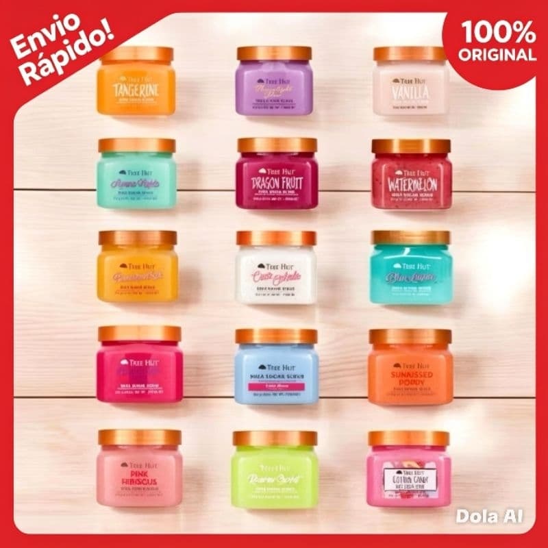 Tree Hut Shea Sugar Scrub Esfoliante Corporal Importado 510g Original Hidratante