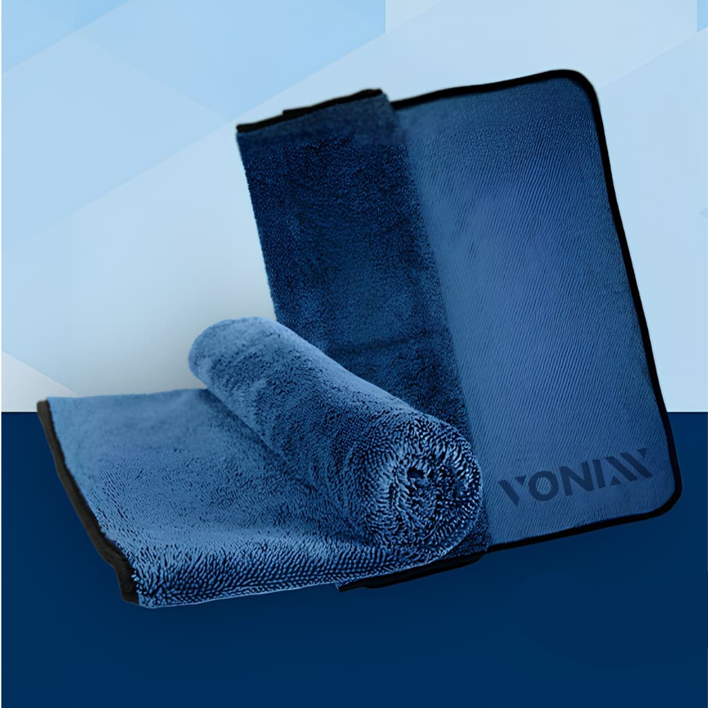 Toalha de Microfibra Vonixx 40X90 Automotiva Alta Absorção e Não Risca