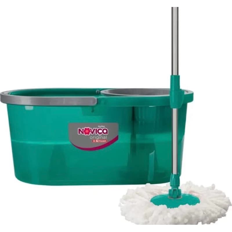 Mop Giratório Original Bettanin Noviça com Balde 13L BT1394