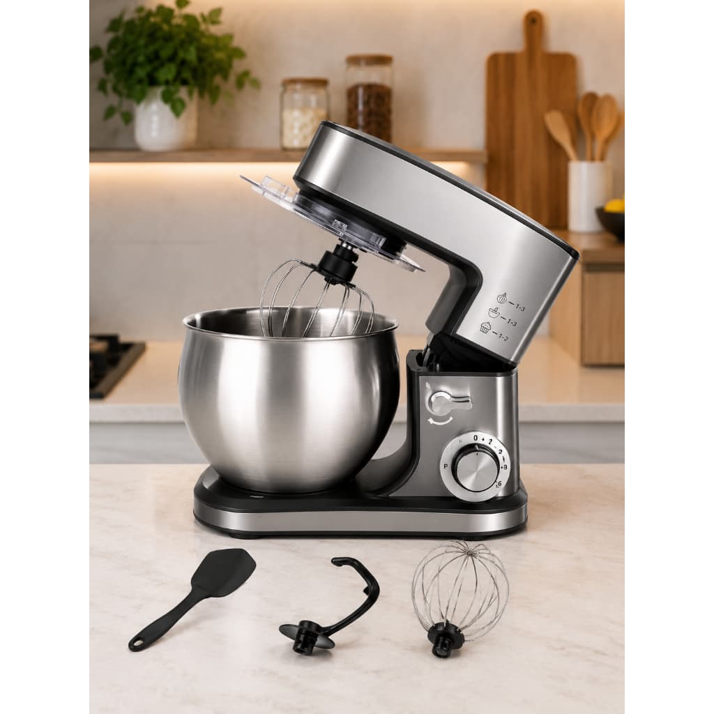 Batedeira Planetária 5 Litros 1300W 220V 10 Velocidades Tigela Inox ST-5300