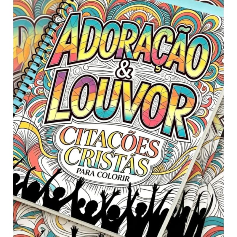 Caderno de Colorir Citações Cristãs para Cristãos