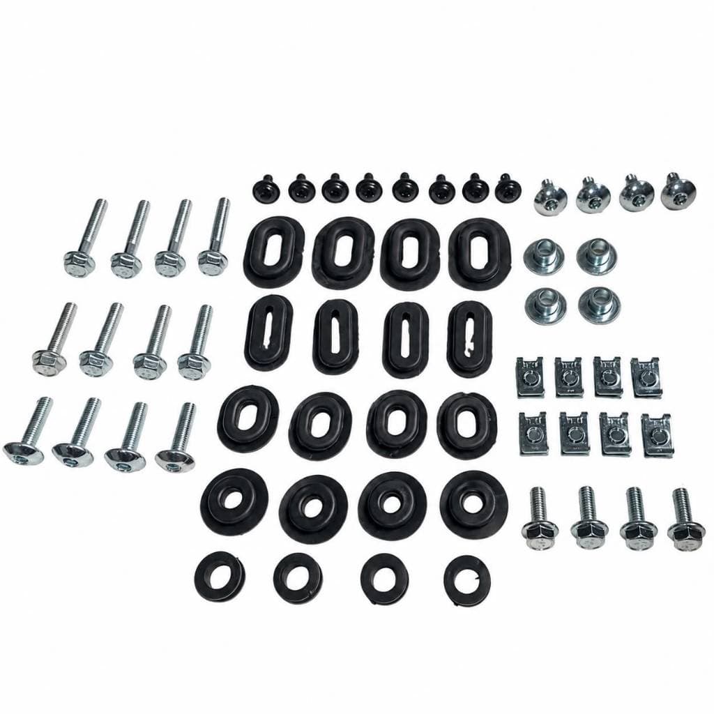 Kit Parafusos + Presilhas + Buchas Carenagem Xlr 125