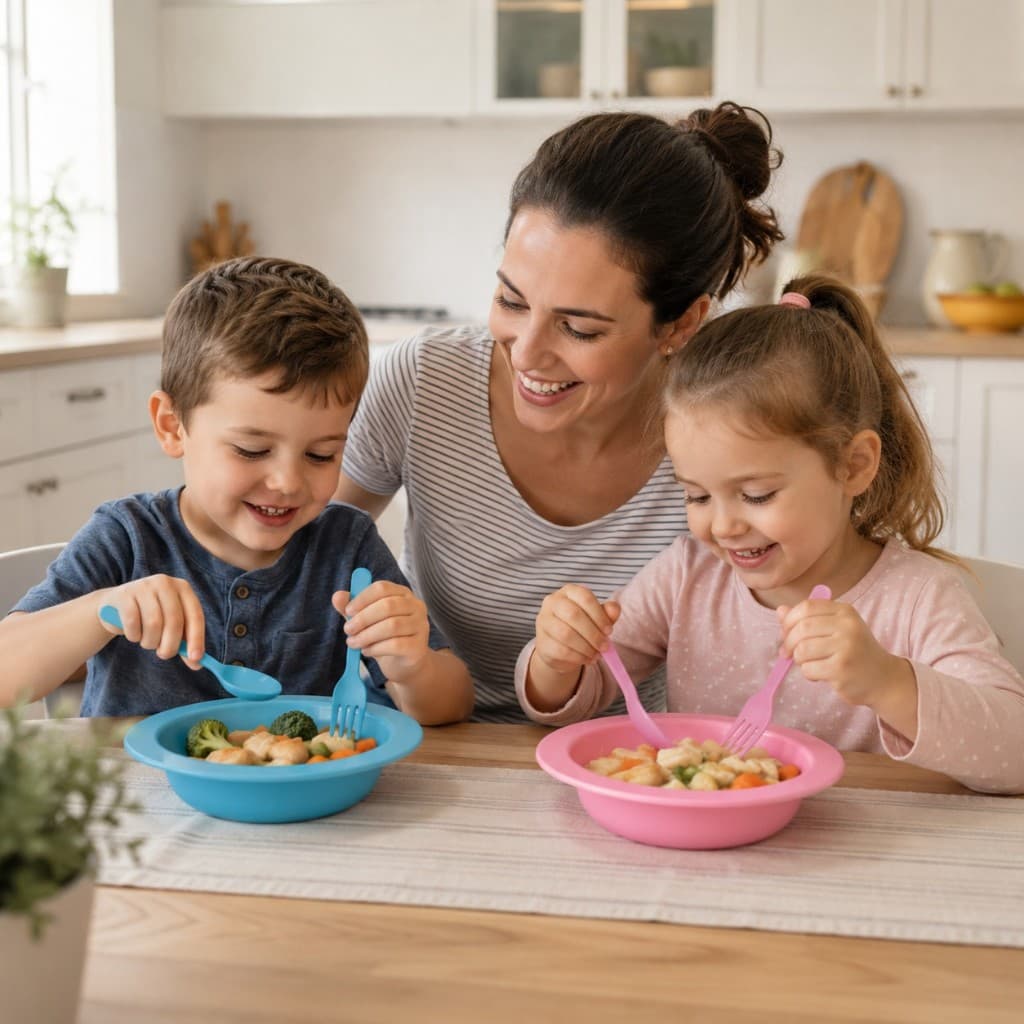 Kit Prato Infantil Fundo + Talheres (2325)