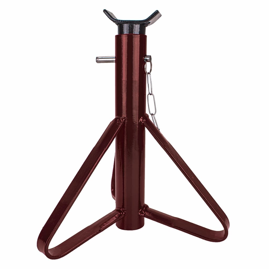 Cavalete De Apoio Automotivo 2 Toneladas Vinho - Automotivo Pro