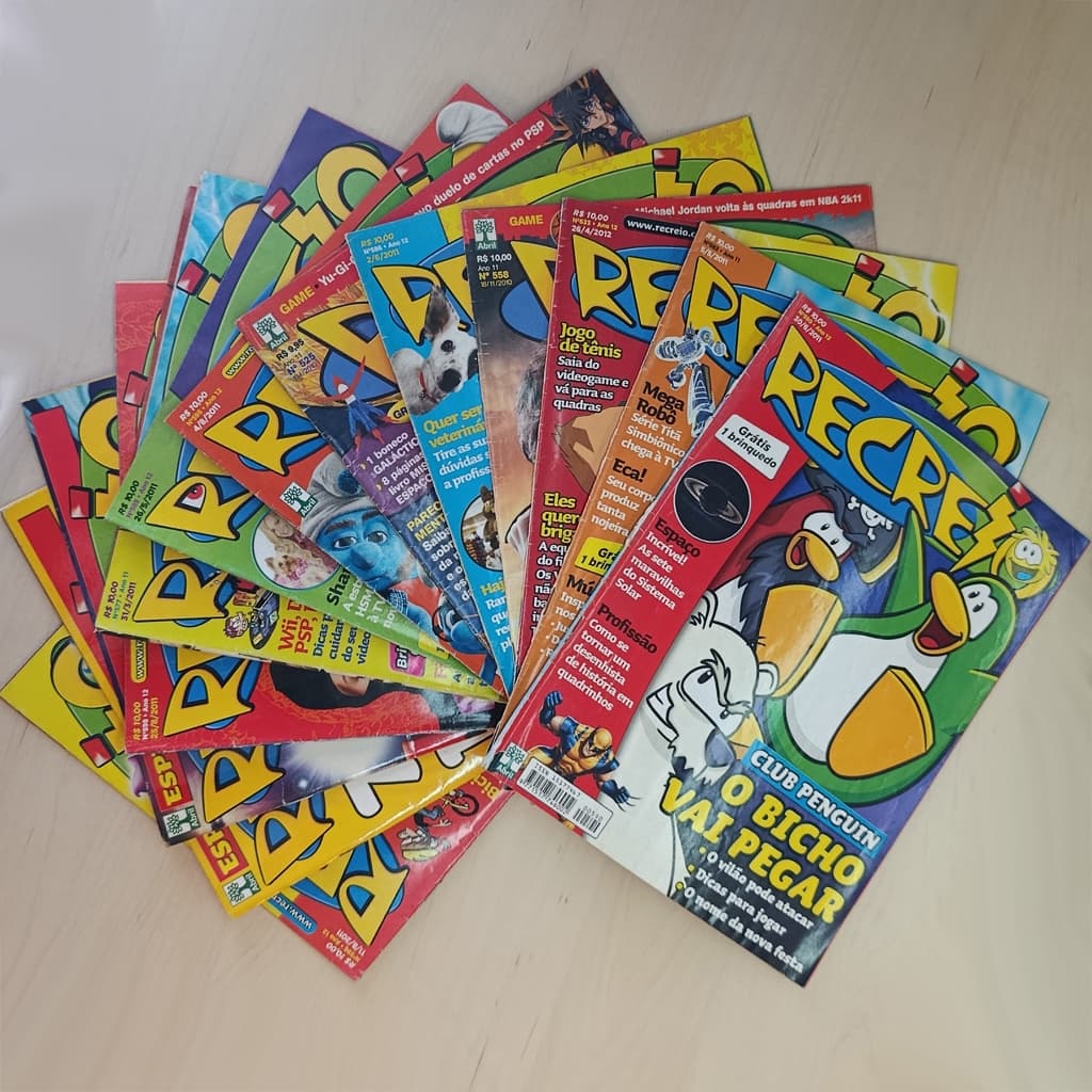 Revistas Recreio Editora Abril - Usadas (Nostalgia)