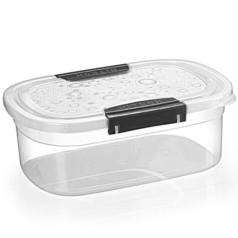 Pote Hermético 6,9 Litros Ultraforte Com Travas Laterais Porta Mantimentos BPA Free Nitron