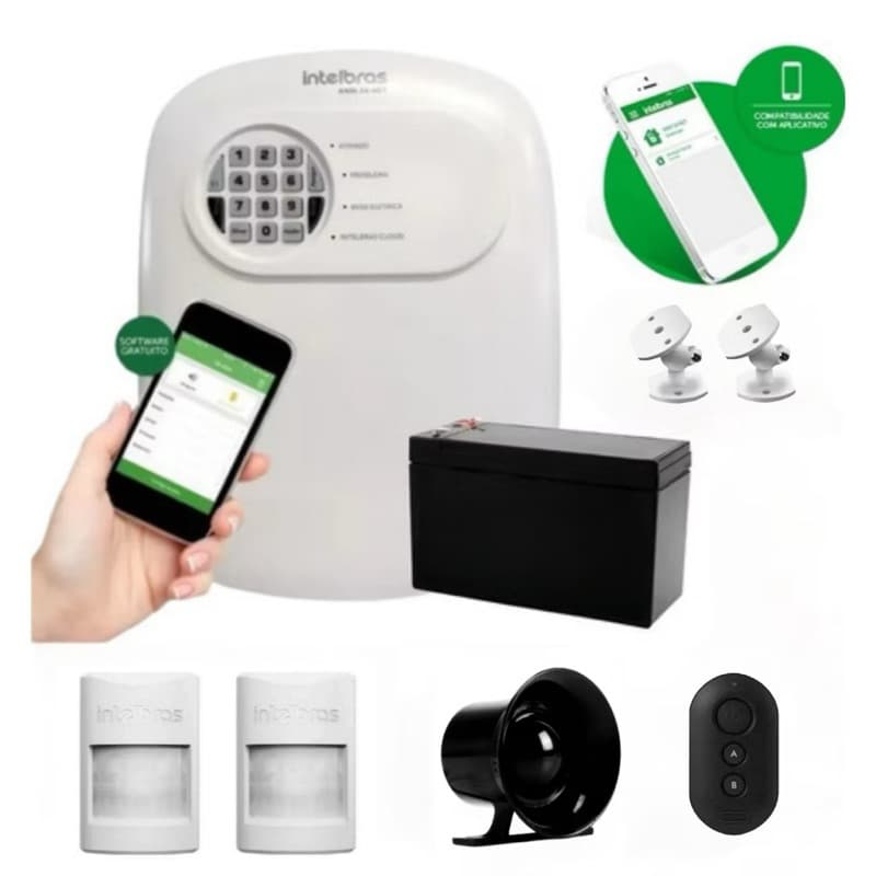 kit Alarme sem fio, vc mesmo faz instalação super simples