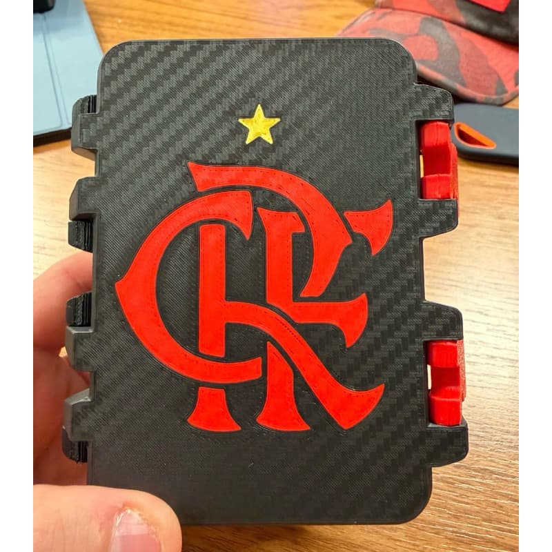 Porta figurinhas Flamengo