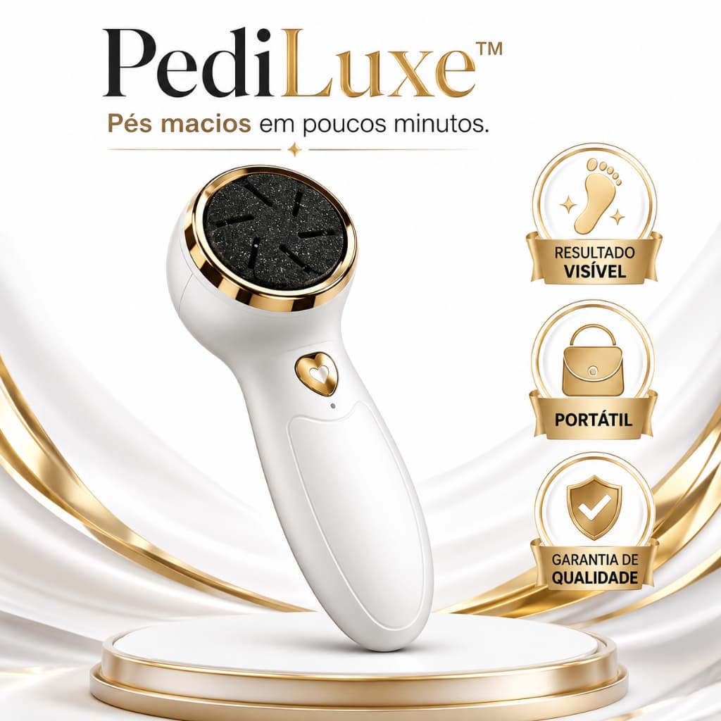 Esfoliador Elétrico para Pés Lixa Elétrica Removedor de Calos Pele Ressecada Recarregável Profissional