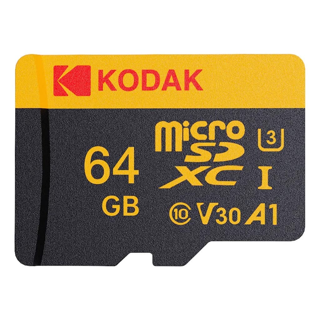 Cartão De Memória Micro SD 64GB KODAK Para Smartphone Camera PC Console Game