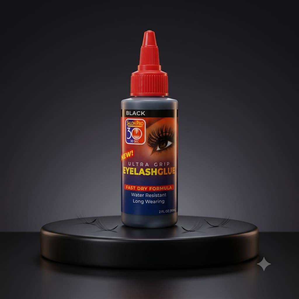 Cola Para Cilios Salon Pro 30 Sec Eyelash Glue 60ml Preta Cola Fria Tufinho Nao Arde