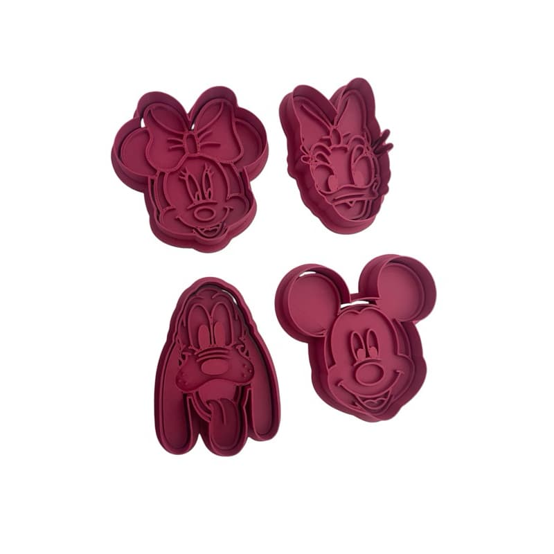 Kit Cortadores de Biscoitos Disney