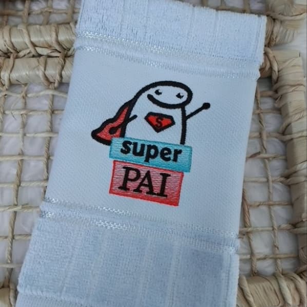 Toalha de boca, toalha de mão, presente dia dos pais.