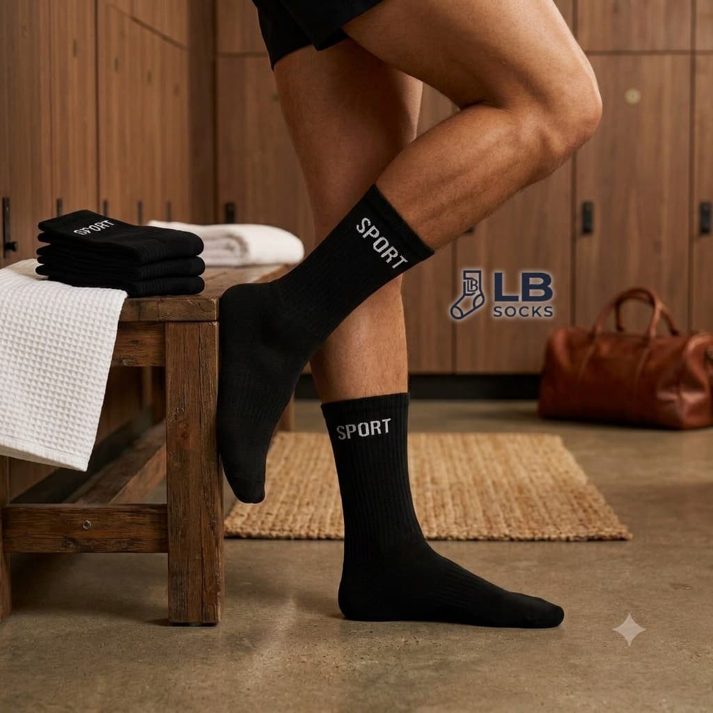 Kit 24 Pares Meias Masculinas Menino Pretas Cano Alto Longo 100% Algodão ENVIO IMEDIATO