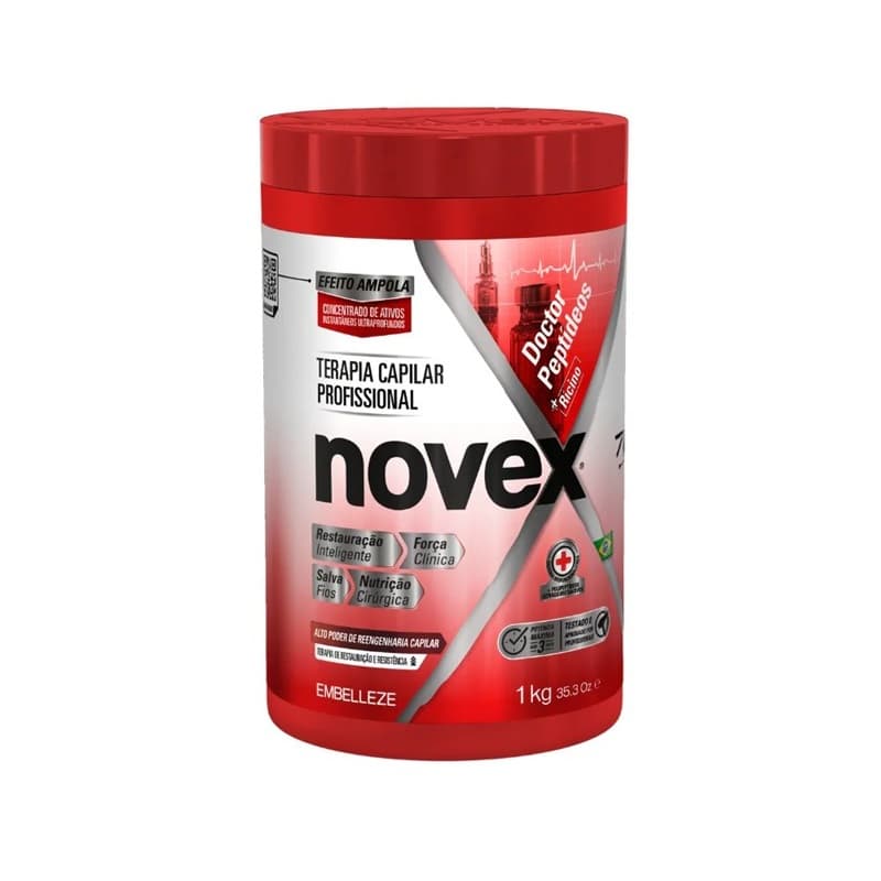 Creme De Tratamento Novex Doctor Rícino Fortificante 1kg