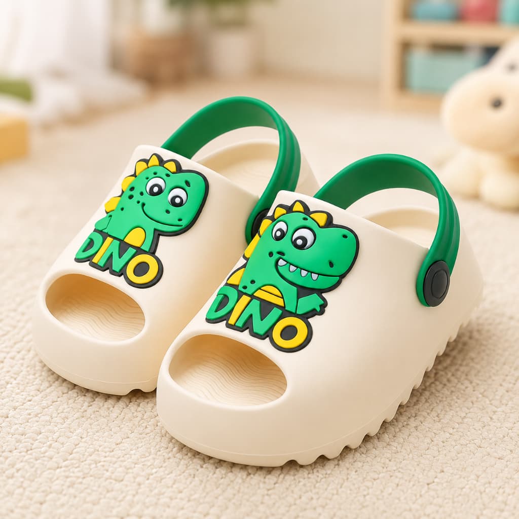 Chinelo Menina Menino Sandália Slide Infantil Desenho Estampa Animada Calce Facil Promoção Macia Lev