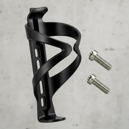 Suporte Porta Caramanhola Bike Mtb Speed Nylon Preto