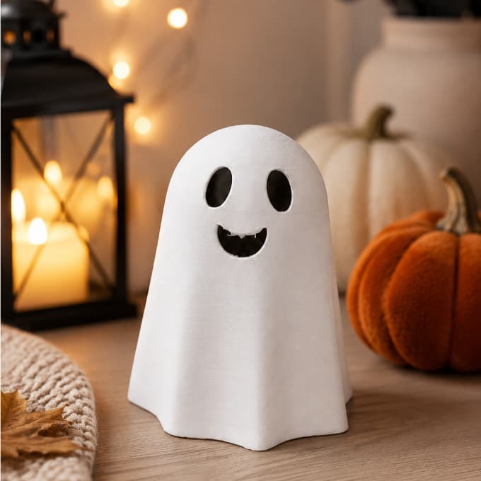 Kit Fantasminhas Decorativos de Halloween – Enfeite Fofo para Mesa e Festa