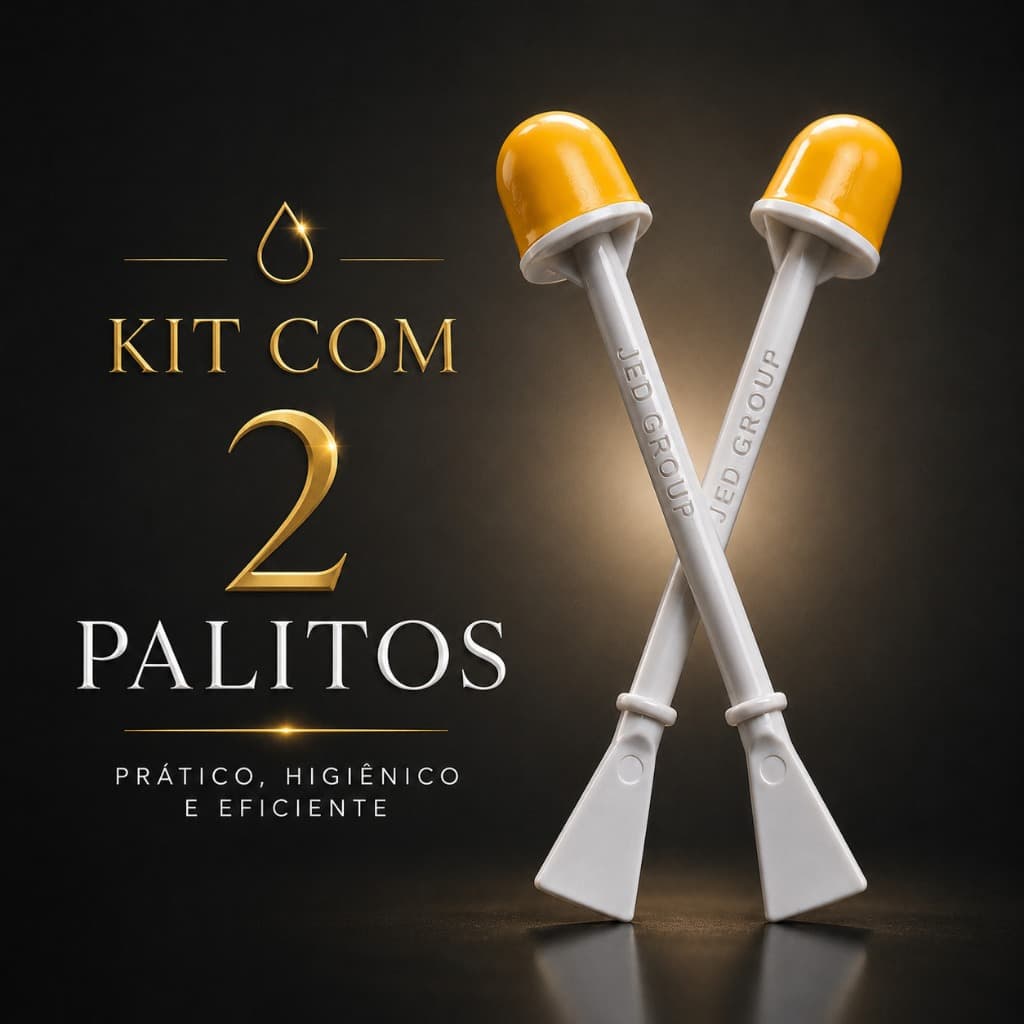 Kit 2 Palitos Com Cera Para Depilação de Nariz E Orelha Cera Premium Aquecimento Fácil Pronto Uso - Envio Expresso