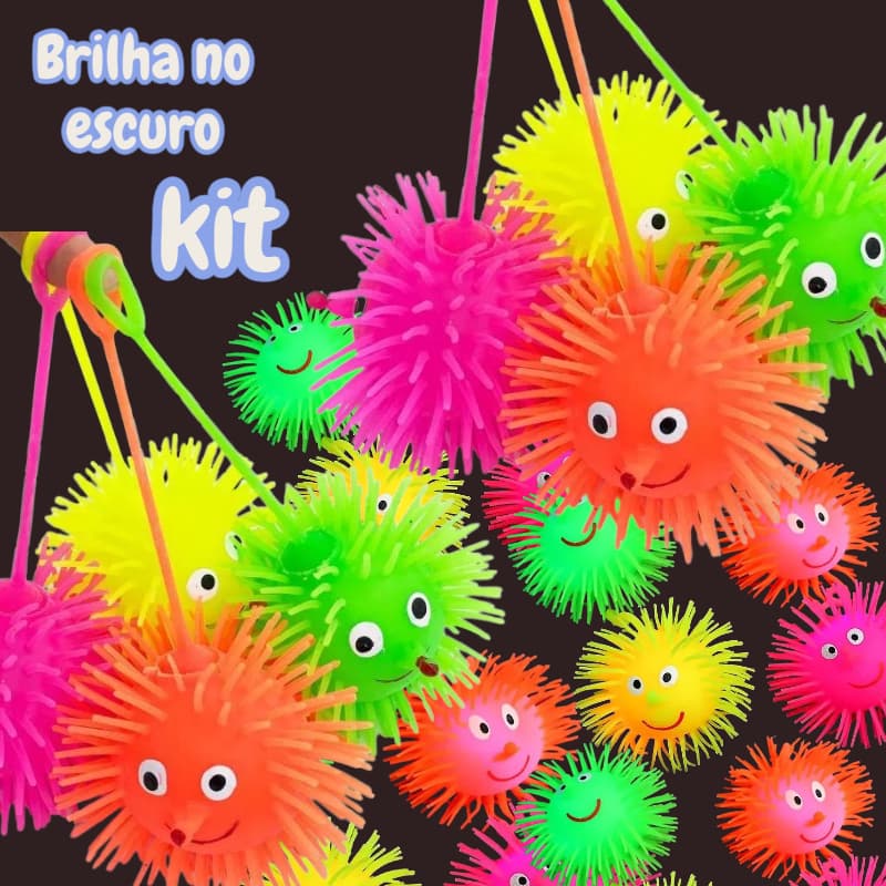 kit 6/10/15Squish Bola Maluca ioioBriqnuedo Anti-Estresse De Bolinho Colorido Brinquedo Sensorial Para Alívio Ansieda