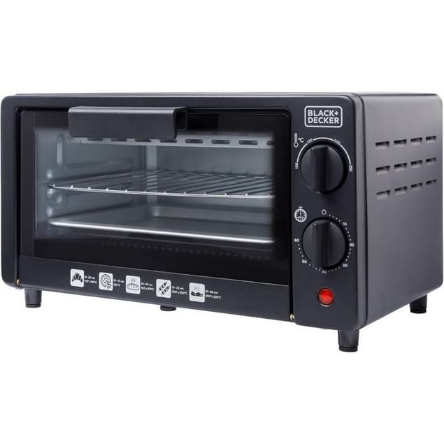 Forno Elétrico Black&Decker FT9 9L 220V 800W 2 Níveis Preto