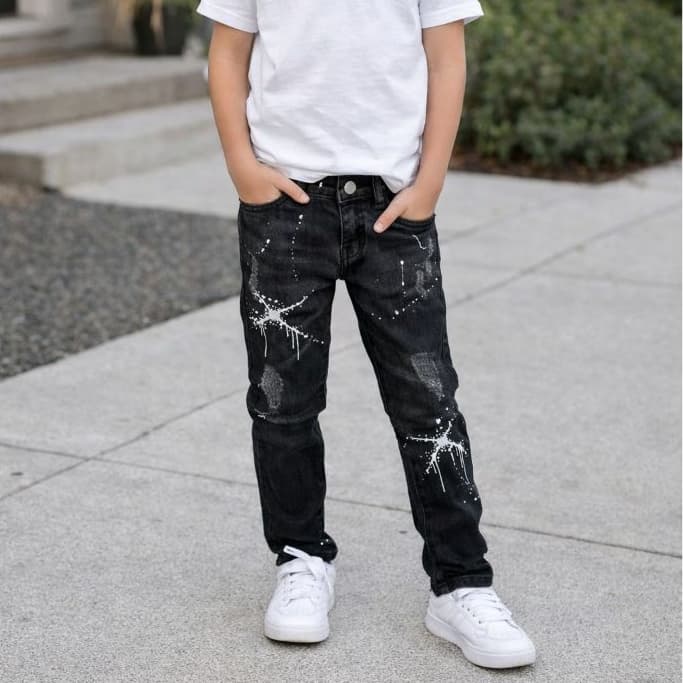 Calça Estilo JOGADOR Destroyed 06 ao 16 anos Novidades Meninos