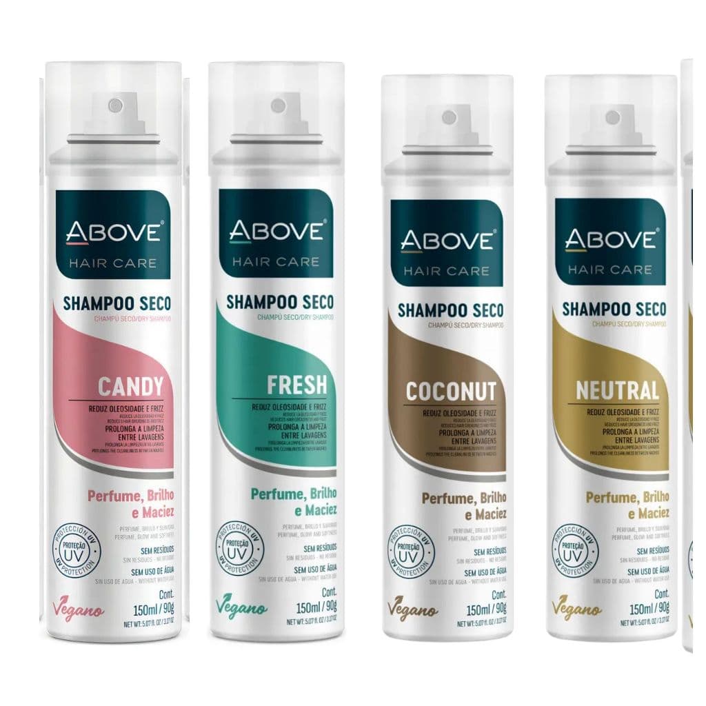 Kit 4 Shampoo a Seco Above-150ml