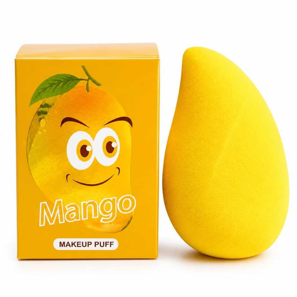 Esponja para Maquiagem Mango Makeup Puff Formato Gota Super Macia